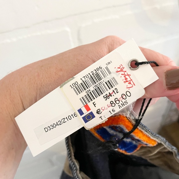 NWT Dead stock DKNY Y2K Denim Faux Suede Column skirt Grungy Artsy Dark wash S - Picture 14 of 15